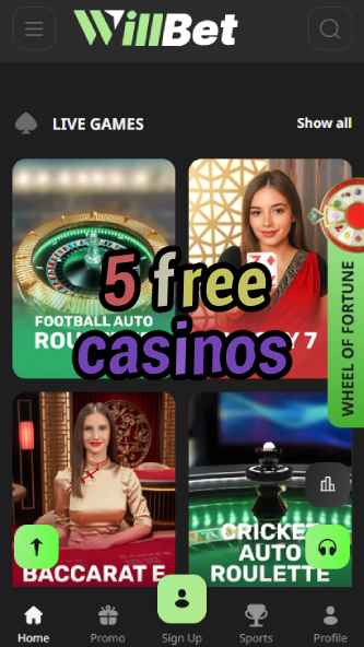 5 Free Casinos - Play with 5 Free Spins-casinocasi.ydblkf.net